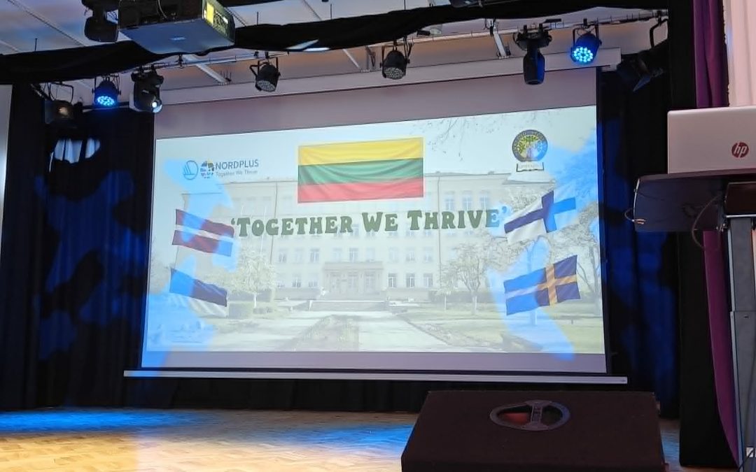 Tarptautinio projekto veiklos Pakruojyje