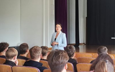 Pilietiškumo pamokoje – Seimo narė