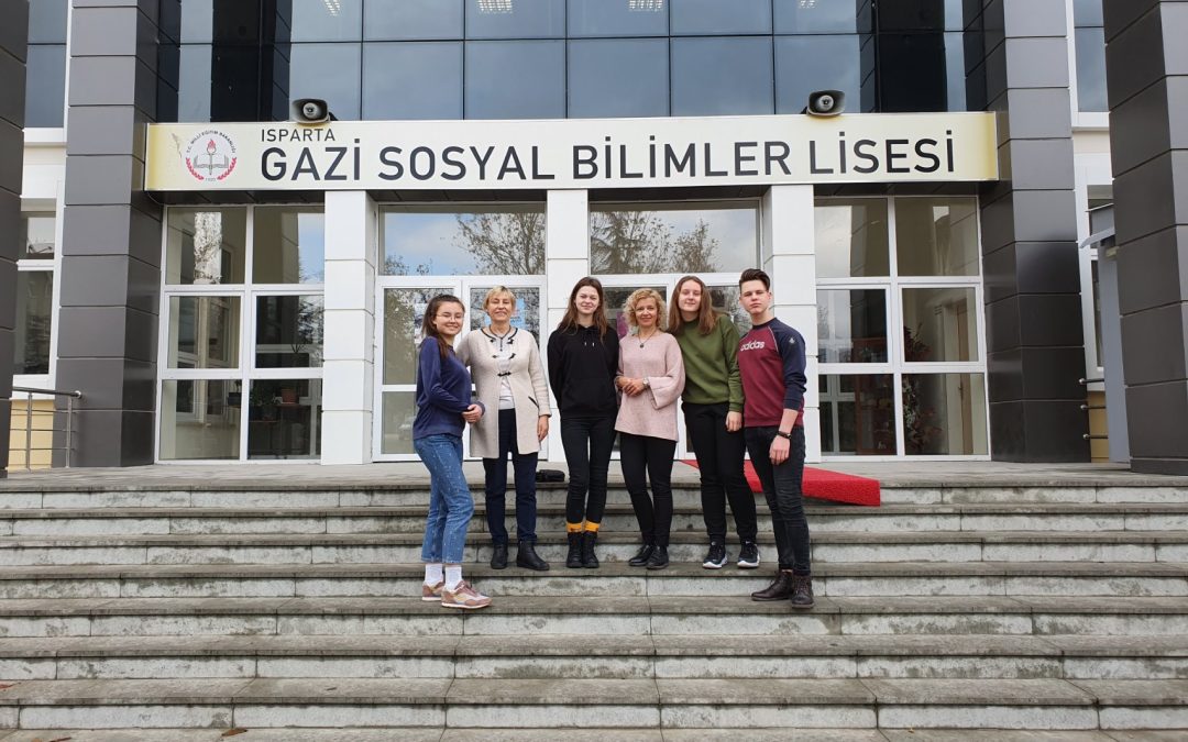 Išvyka į Turkiją, į Ispartos miestą