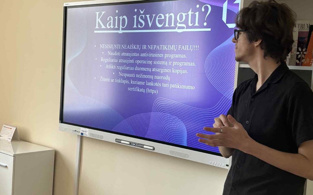 Paskaita apie (ne)saugumą medijų pasaulyje