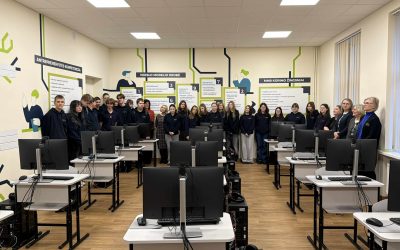 Gimnazijoje duris atvėrė antreprenerystės klasė – šiuolaikiška ir inovatyvi erdvė