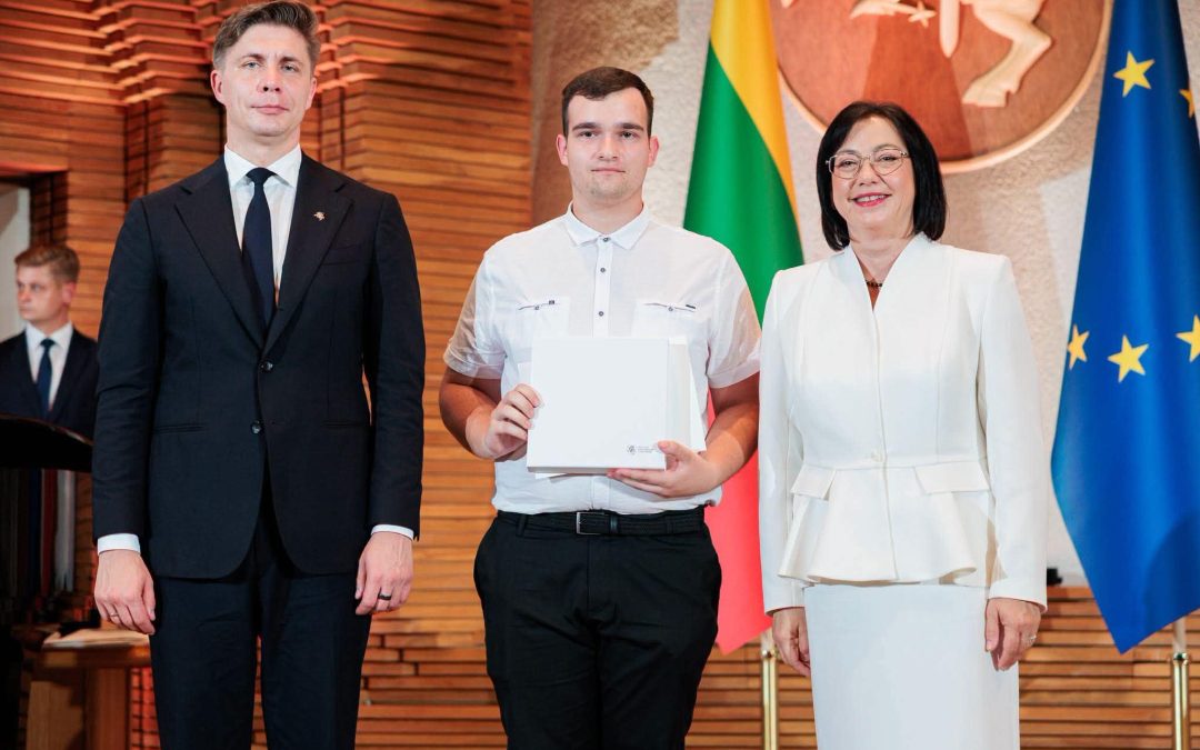 Tarp geriausių Lietuvos abiturientų – Karolis Grušas