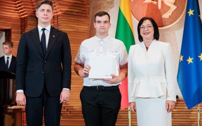 Tarp geriausių Lietuvos abiturientų – Karolis Grušas