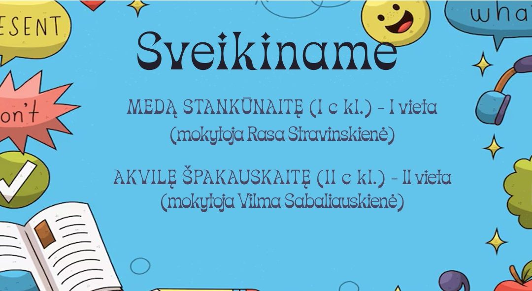 Vasario 3 d. vyko anglų kalbos konkursas 9-10 (I-II gimnazijos) kl. mokiniams