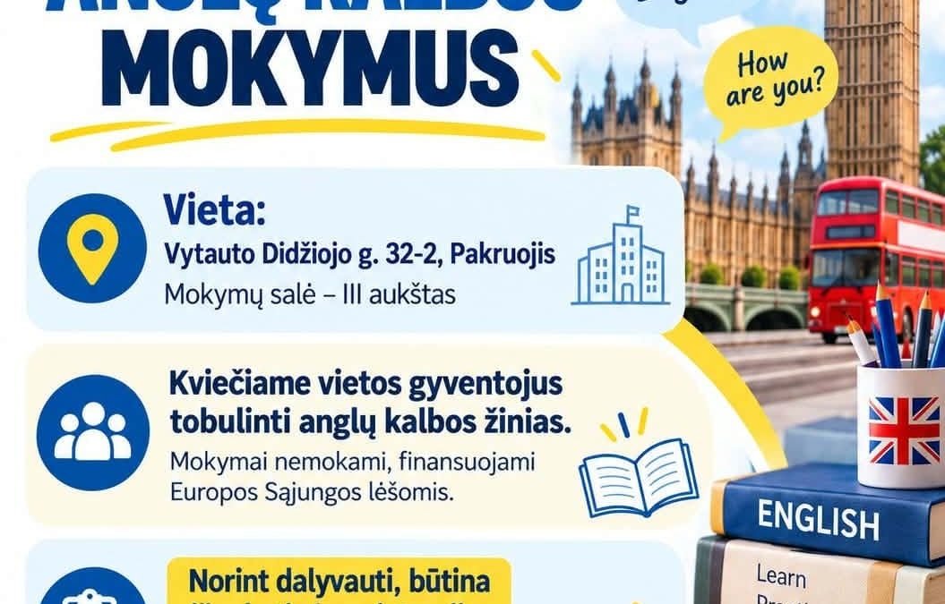 Kvietimas į mokymus