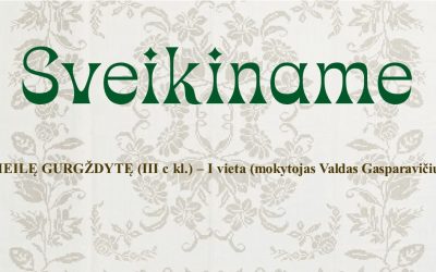Gruodžio 15 d. vyko Etninės kultūros olimpiados savivaldybės etapas