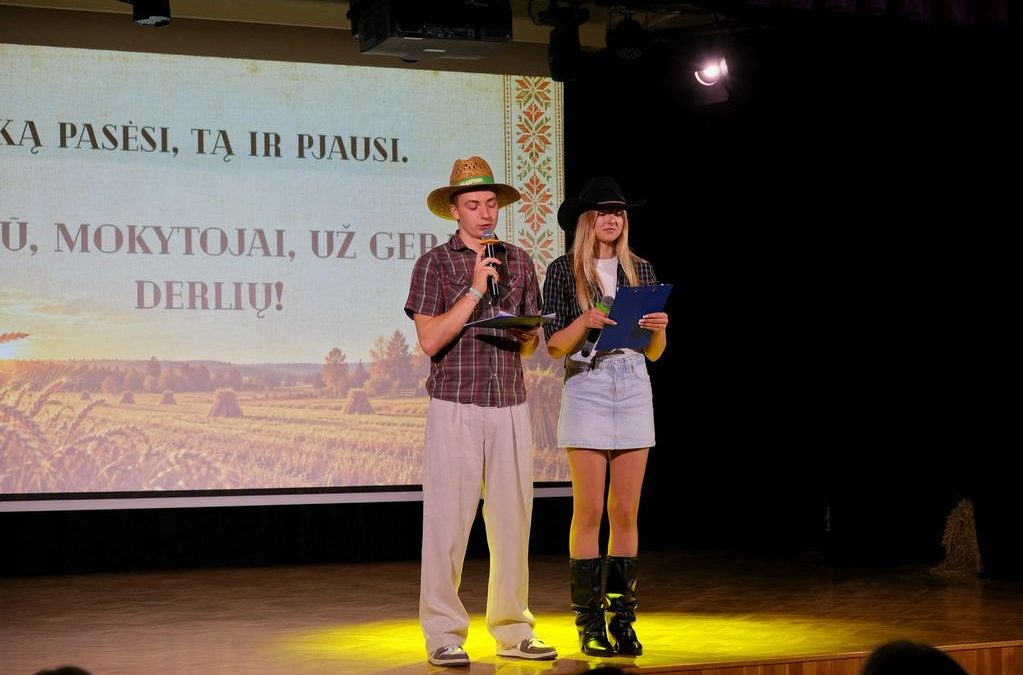 „Ką pasėsi, tą ir pjausi“…
