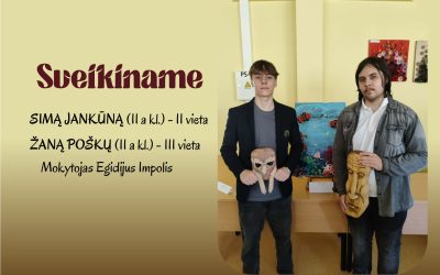 Balandžio 8 d. įvyko 5-12 ir I-IV gimnazijos klasių rajono mokinių technologijų olimpiada